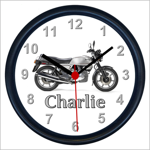 Personalised Classic Motorcycle Wall Clock for NORTON CLASSIC ROTARY Enthusiasts