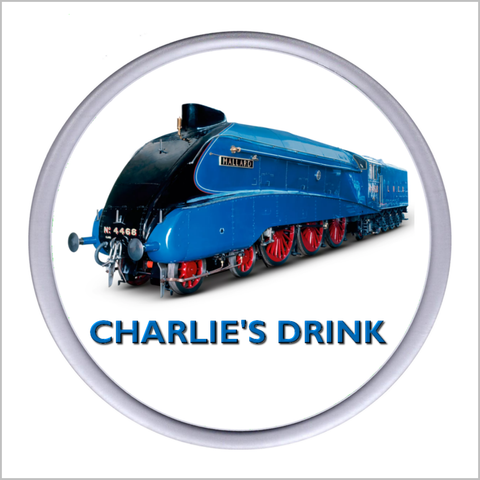 Personalised LNER No. 4468 "MALLARD" Steam Locomotive Acrylic Drinks Coaster