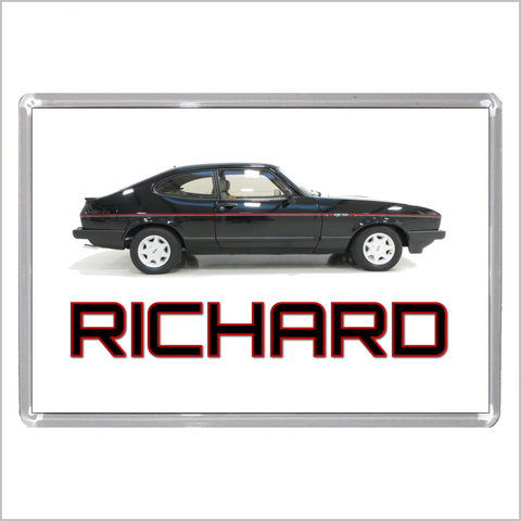 Personalised Classic Car Jumbo Acrylic Fridge Magnet for FORD CAPRI MARK 3 2.8i SPECIAL Enthusiasts