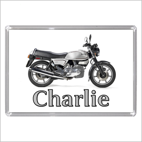 Personalised Classic Motorcycle Jumbo Acrylic Fridge Magnet for NORTON CLASSIC ROTARY Enthusiasts