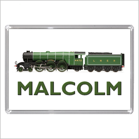 Personalised LNER No. 4472 "THE FLYING SCOTSMAN" Steam Locomotive Jumbo Acrylic Fridge Magnet