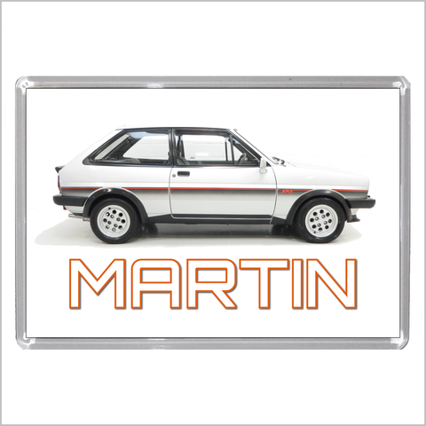 Personalised Classic Car Jumbo Acrylic Fridge Magnet for FORD FIESTA MARK 1 XR2 Enthusiasts
