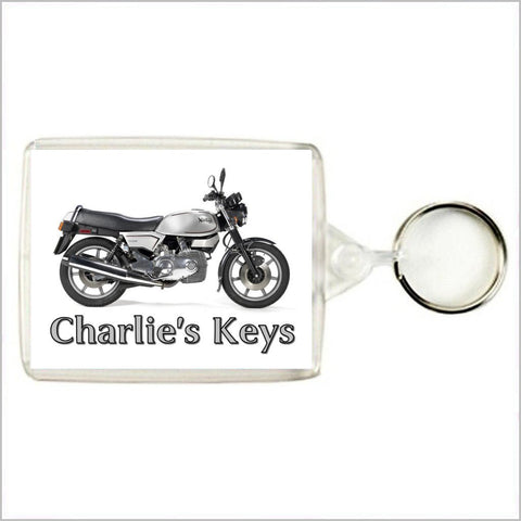 Personalised Classic Motorcycle Keyring / Bag Tag for NORTON CLASSIC ROTARY Enthusiasts