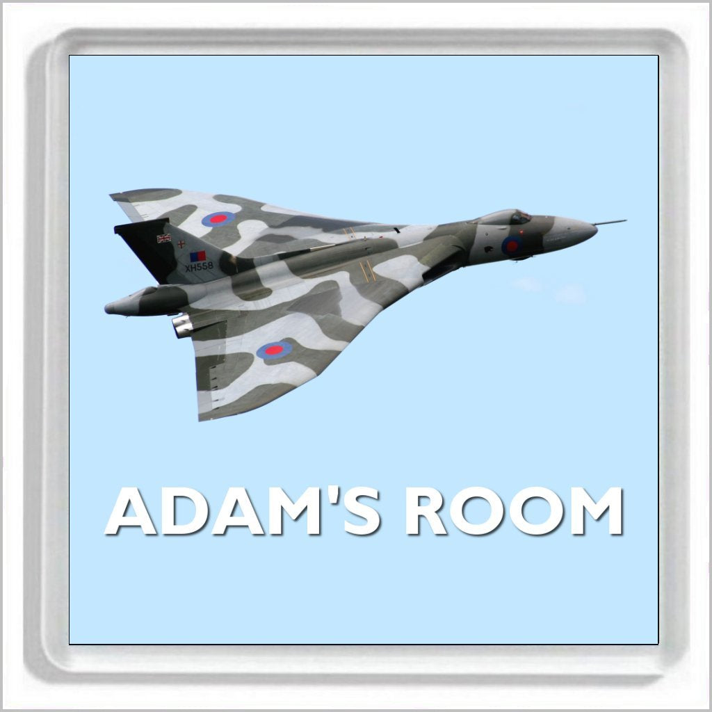 Personalised AVRO VULCAN Bomber Aircraft Bedroom Door Plaque