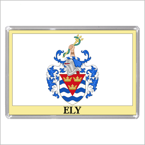 UK ENGLAND - ENGLISH CITY COATS OF ARMS Jumbo Acrylic Fridge Magnets (55 DESIGNS)