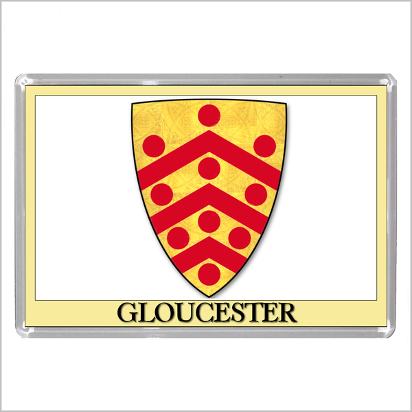 UK ENGLAND - ENGLISH CITY COATS OF ARMS Jumbo Acrylic Fridge Magnets (55 DESIGNS)