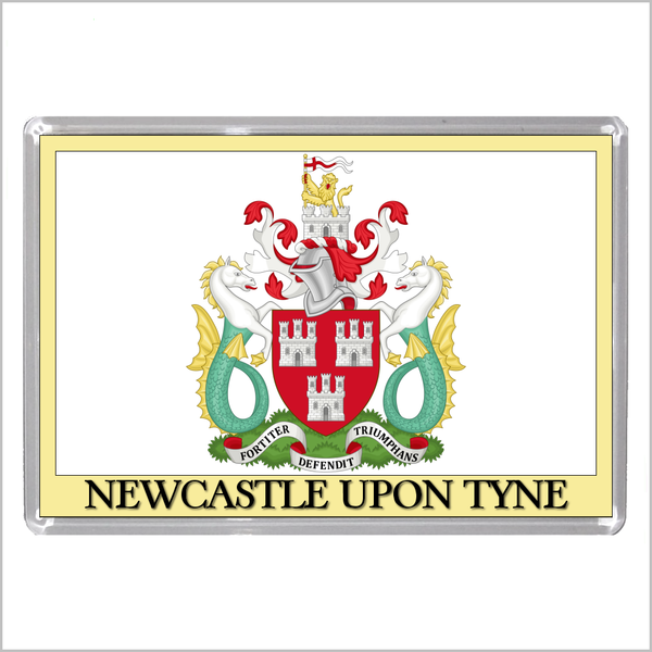 UK ENGLAND - ENGLISH CITY COATS OF ARMS Jumbo Acrylic Fridge Magnets (55 DESIGNS)