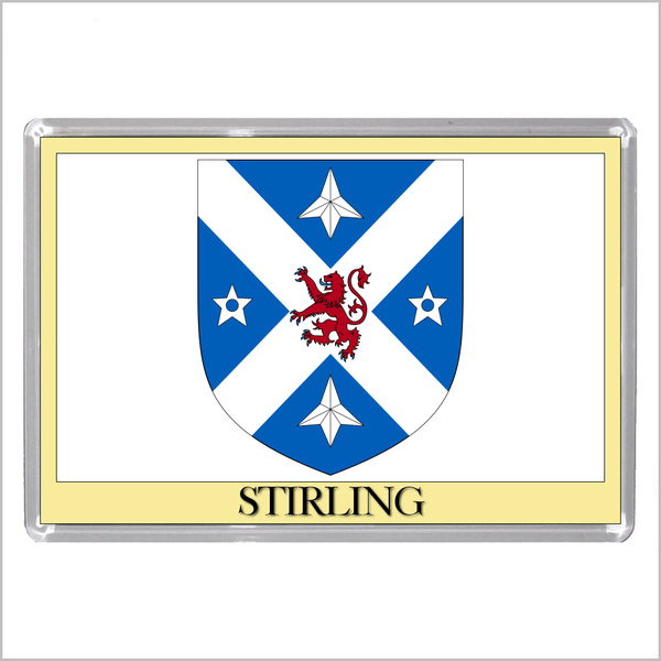 UK SCOTLAND AND WALES – SCOTTISH & WELSH CITY COATS OF ARMS Jumbo Fridge Magnets (15 DESIGNS)