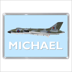 Personalised AVRO VULCAN Jet Bomber Aircraft Jumbo Acrylic Fridge Magnet