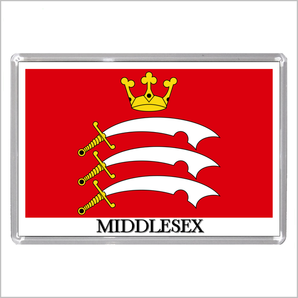 UK ENGLAND – ENGLISH HISTORIC COUNTY FLAGS Jumbo Acrylic Fridge Magnets (39 DESIGNS)