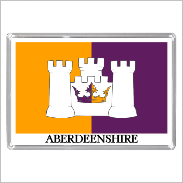 UK SCOTLAND CITY, ISLAND AND HISTORIC COUNTY (SHIRES) FLAGS Jumbo Fridge Magnets (19 DESIGNS)