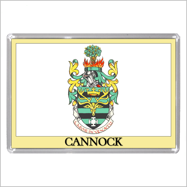 UK ENGLAND - ENGLISH TOWN COATS OF ARMS Jumbo Acrylic Fridge Magnets - Town Names A to L (52 DESIGNS)