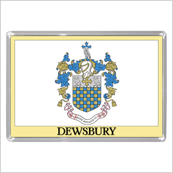 UK ENGLAND - ENGLISH TOWN COATS OF ARMS Jumbo Acrylic Fridge Magnets - Town Names A to L (52 DESIGNS)