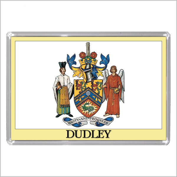 UK ENGLAND - ENGLISH TOWN COATS OF ARMS Jumbo Acrylic Fridge Magnets - Town Names A to L (52 DESIGNS)