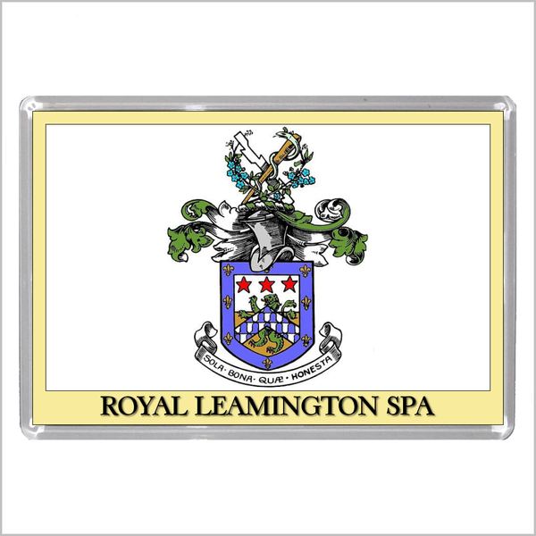 UK ENGLAND - ENGLISH TOWN COATS OF ARMS Jumbo Acrylic Fridge Magnets - Town Names A to L (52 DESIGNS)