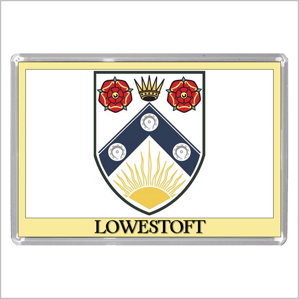 UK ENGLAND - ENGLISH TOWN COATS OF ARMS Jumbo Acrylic Fridge Magnets - Town Names A to L (52 DESIGNS)