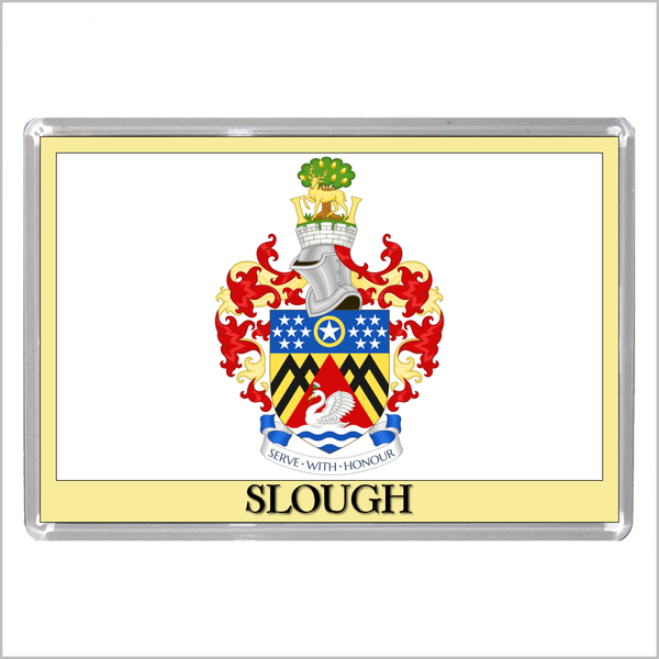 UK ENGLAND - ENGLISH TOWN COATS OF ARMS Jumbo Acrylic Fridge Magnets - Town Names M to Z (53 DESIGNS)