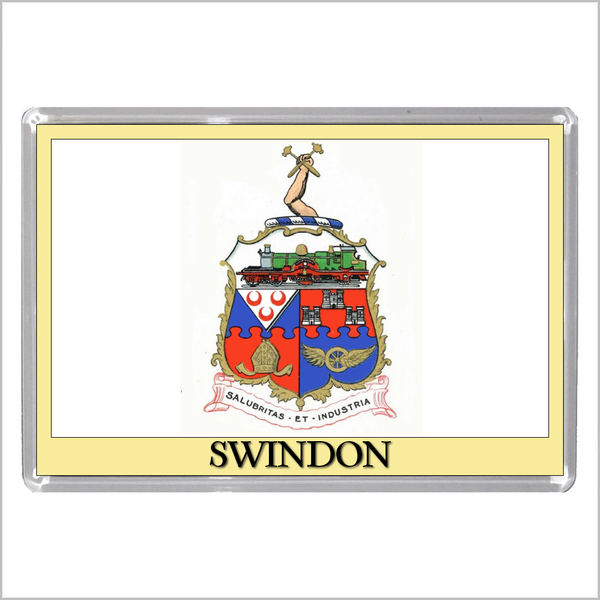 UK ENGLAND - ENGLISH TOWN COATS OF ARMS Jumbo Acrylic Fridge Magnets - Town Names M to Z (53 DESIGNS)