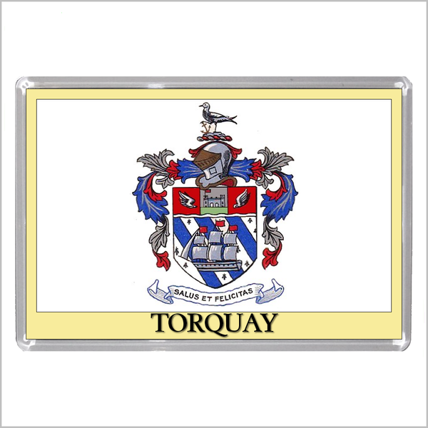 UK ENGLAND - ENGLISH TOWN COATS OF ARMS Jumbo Acrylic Fridge Magnets - Town Names M to Z (53 DESIGNS)