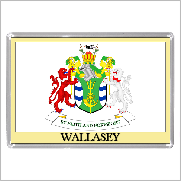 UK ENGLAND - ENGLISH TOWN COATS OF ARMS Jumbo Acrylic Fridge Magnets - Town Names M to Z (53 DESIGNS)