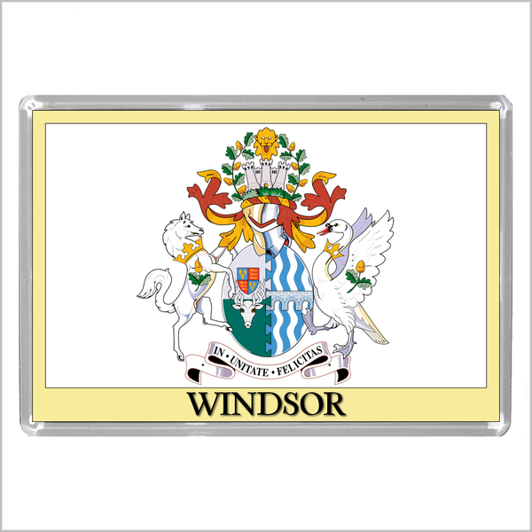 UK ENGLAND - ENGLISH TOWN COATS OF ARMS Jumbo Acrylic Fridge Magnets - Town Names M to Z (53 DESIGNS)