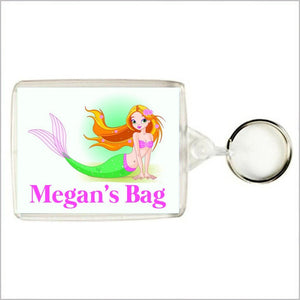 Mermaid keyring hot sale